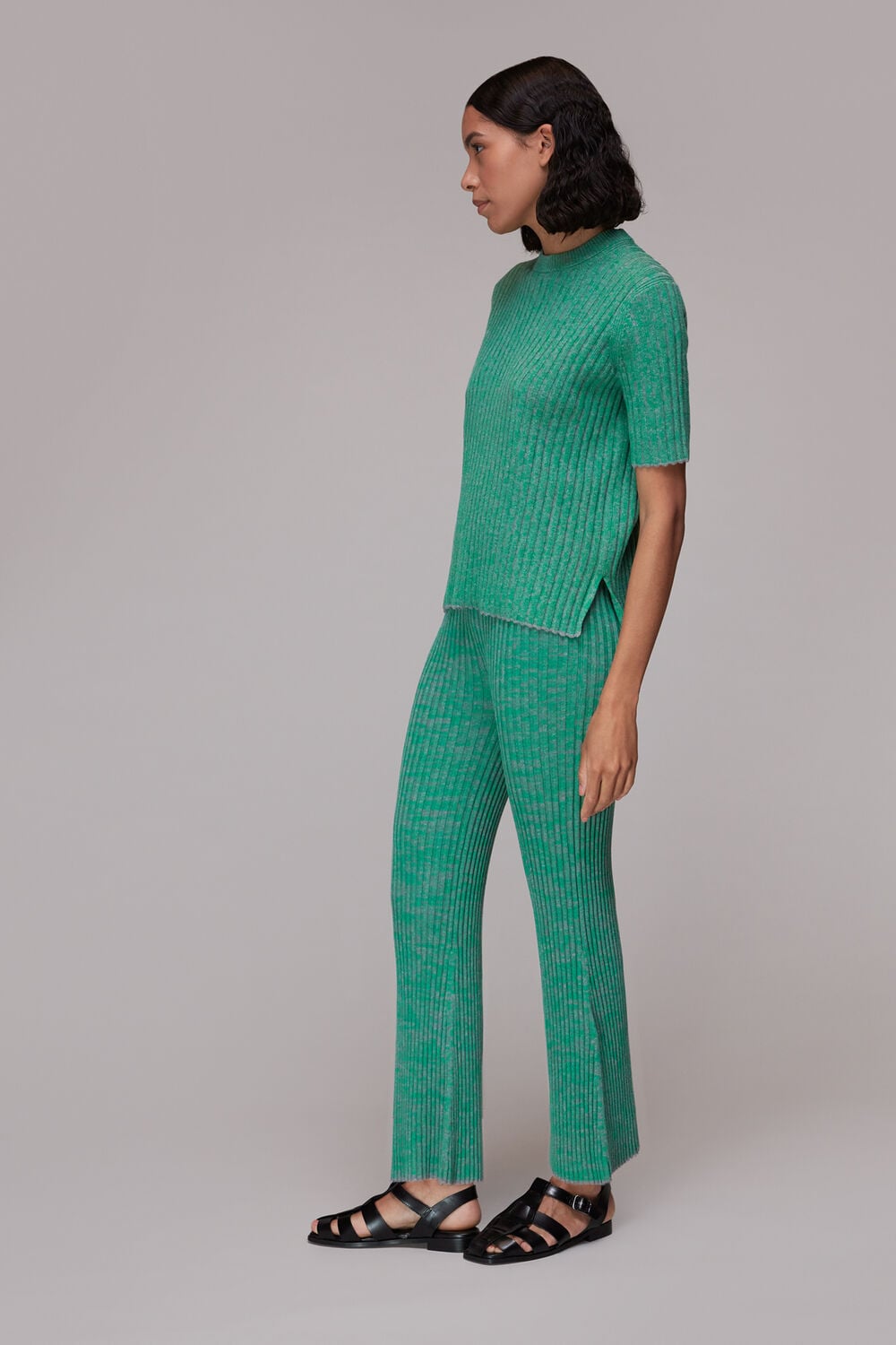 Wynn Flecked Knitted TShirt