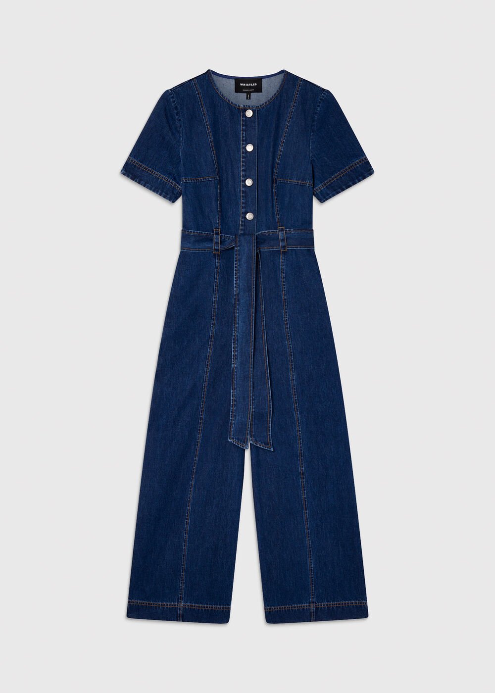 Button Down Jumpsuit