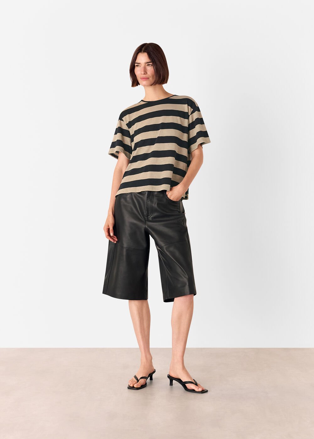 Wide Stripe Tee