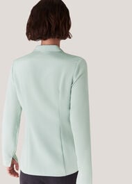 Silk Blend V Neck Shirt
