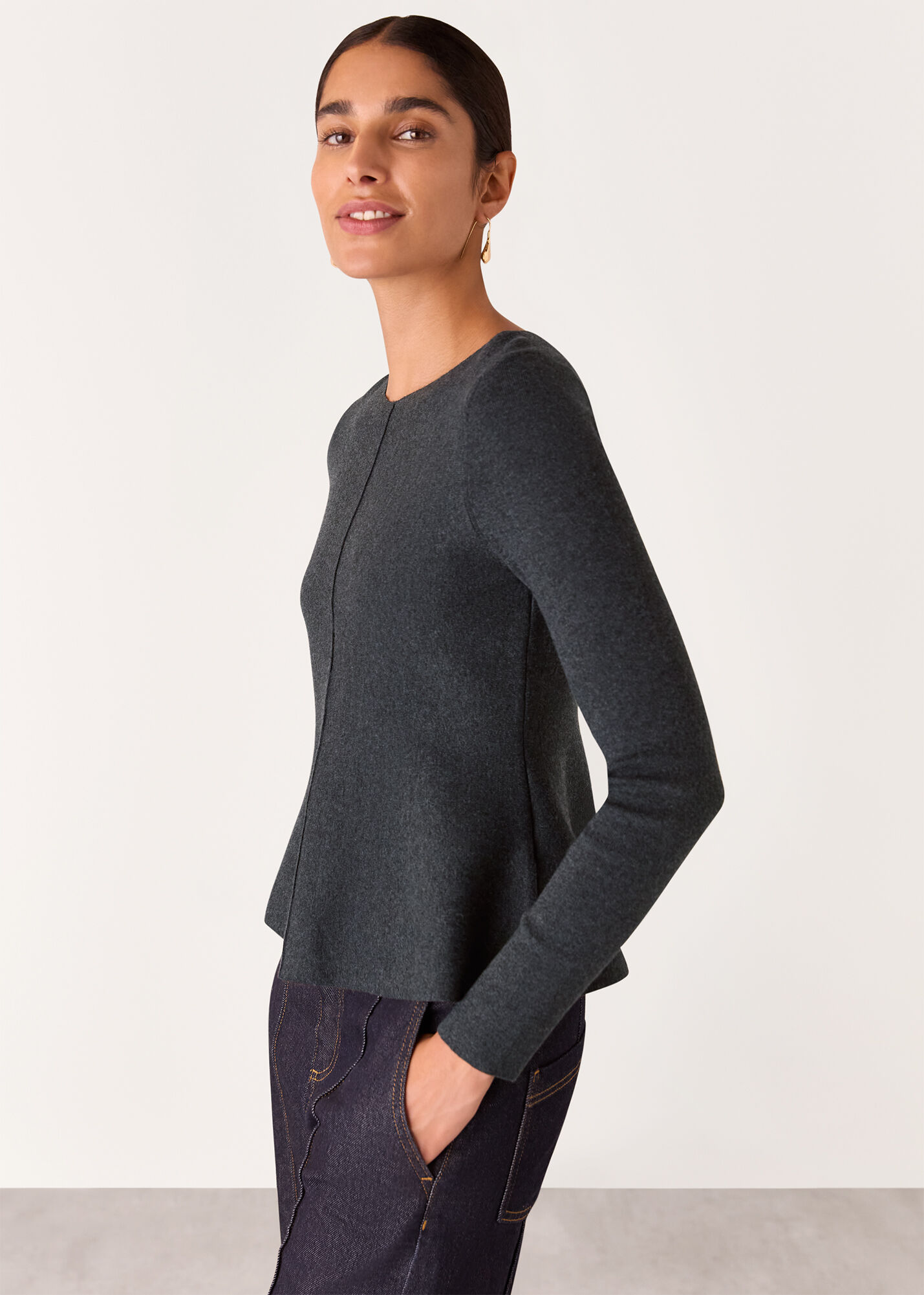 whistles-peplum-detail-knit-
