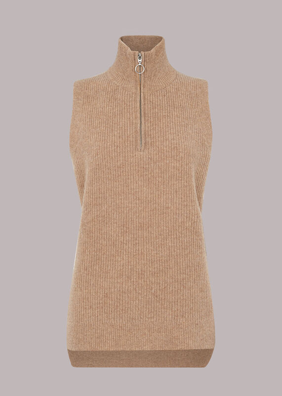 Half Zip Tank