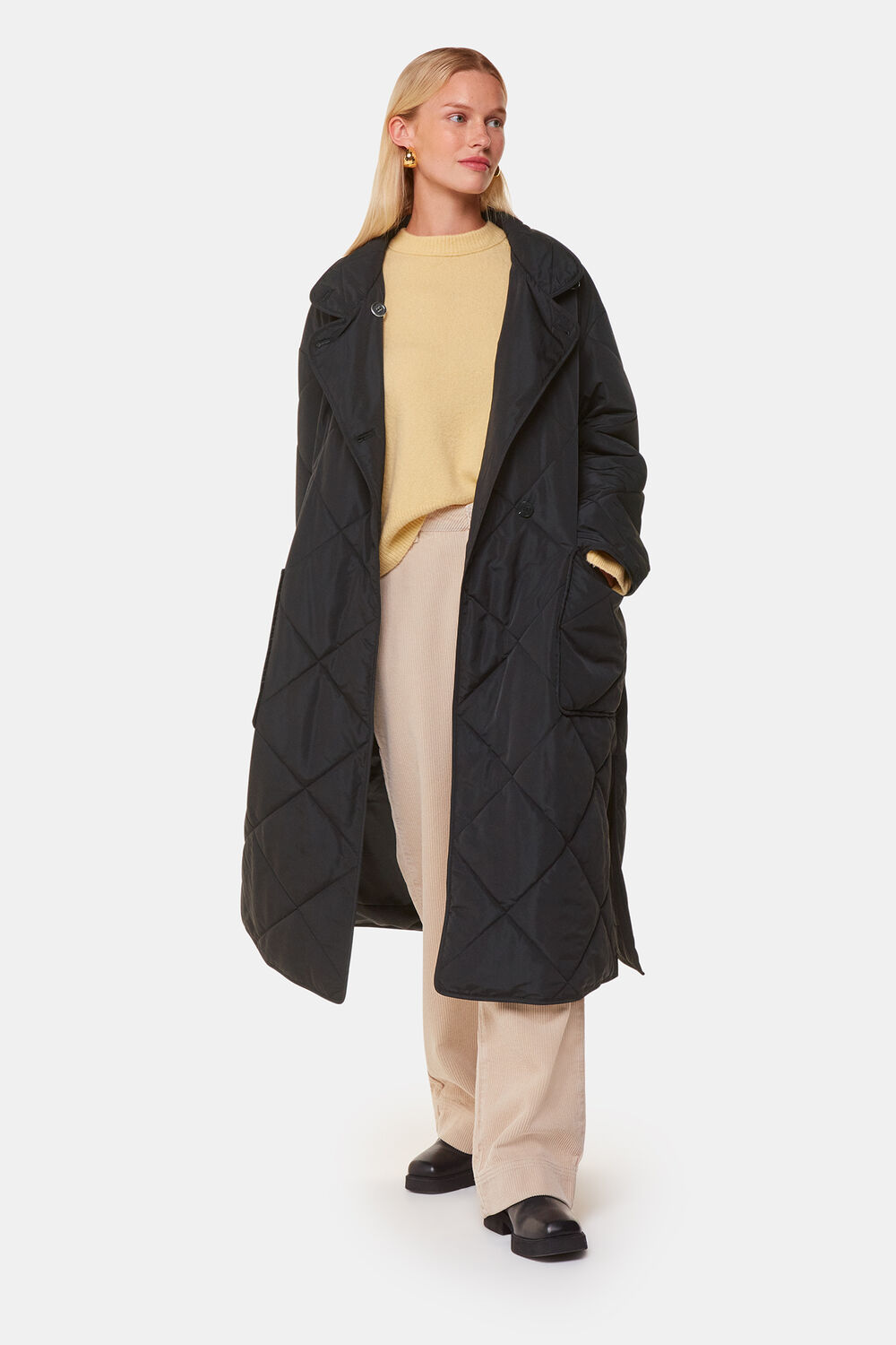Alice Longline Quilted Coat