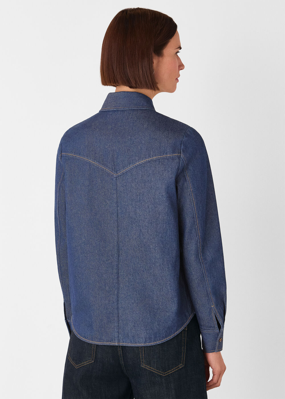 Button Detail Cotton Shirt