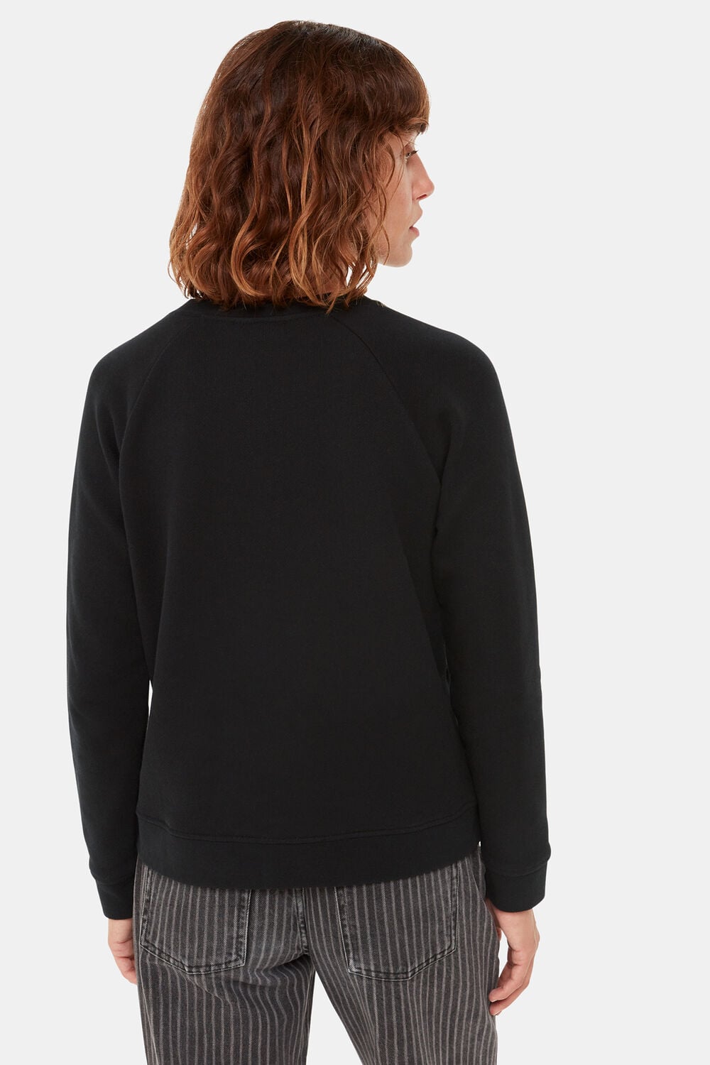 Black Williamsburg Logo Sweat