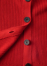 V Neck Cotton Cardigan