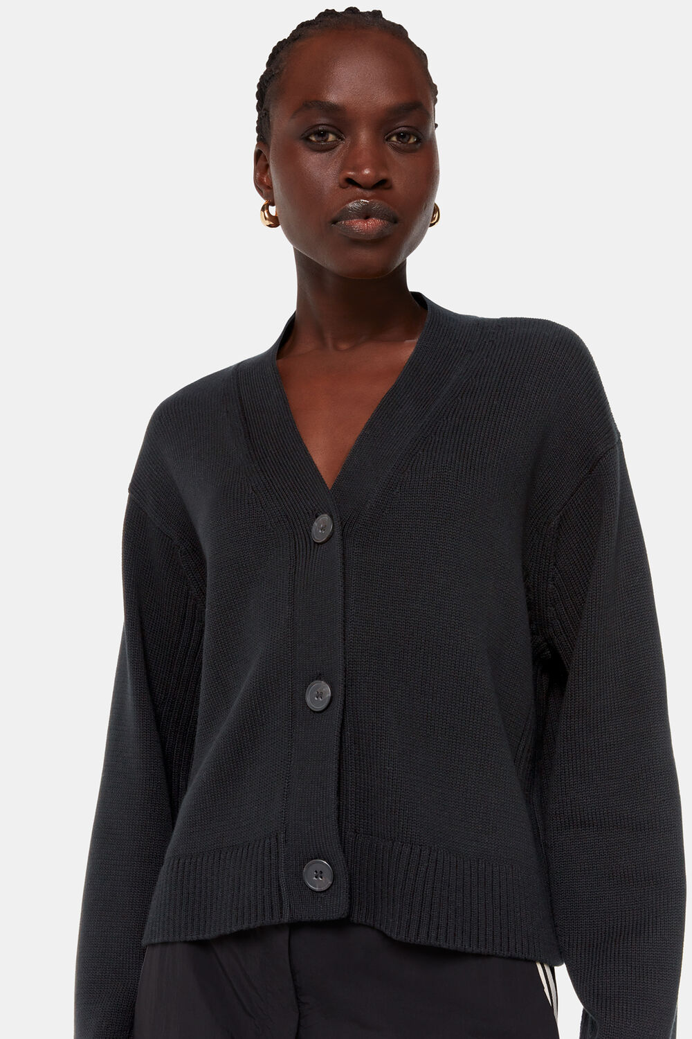 Nina Button Front Cardigan