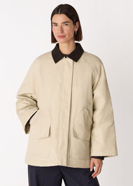 Fern Waxed Barn Jacket