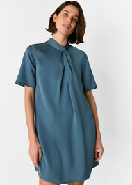 Cara Twist Neck Mini Dress