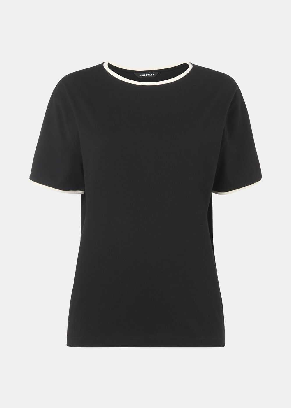 Contrast Piping Detail Tee