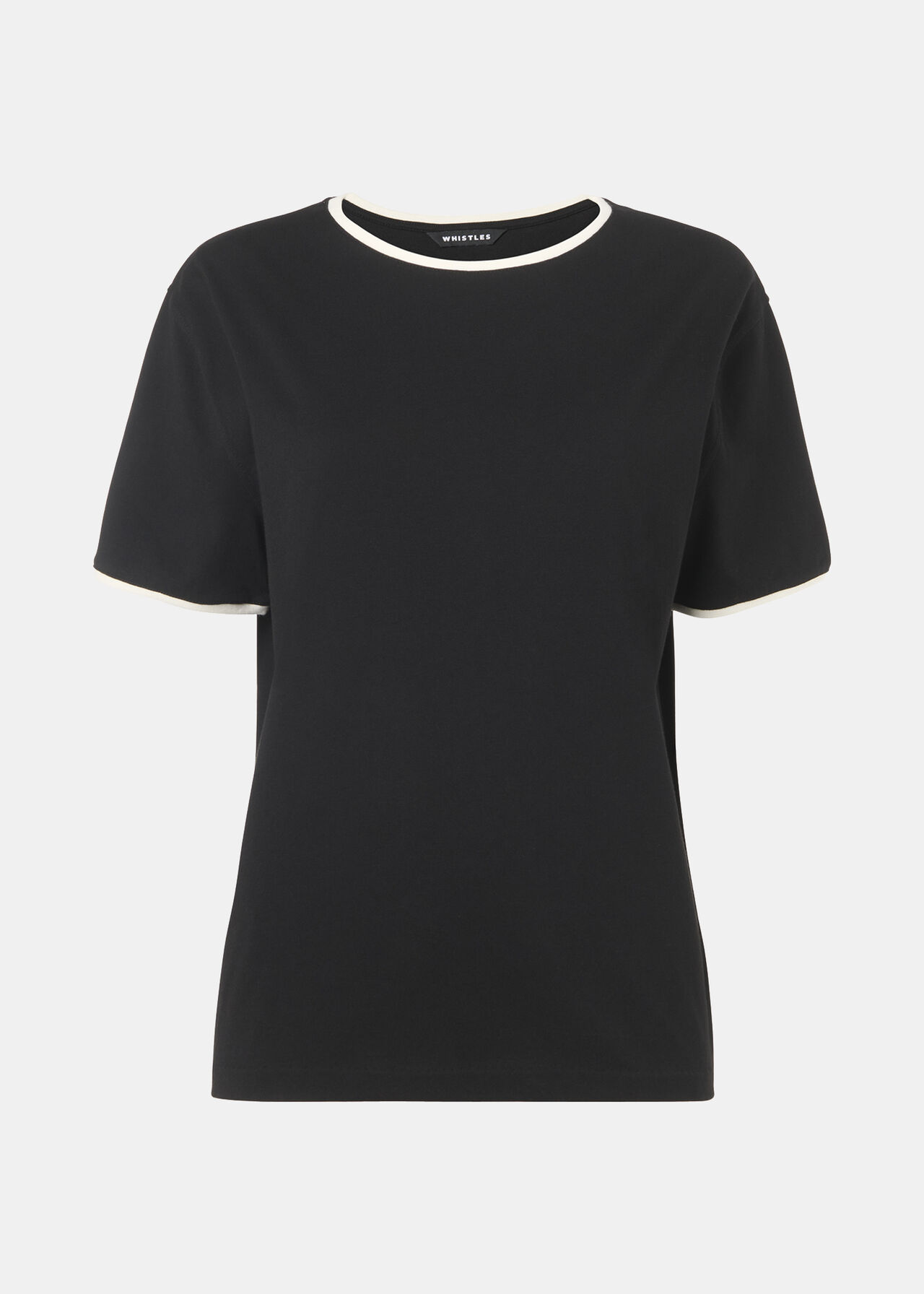 Contrast Piping Detail Tee