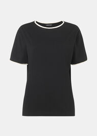 Contrast Piping Detail Tee