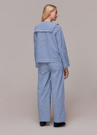 Gingham Collar Pyjamas