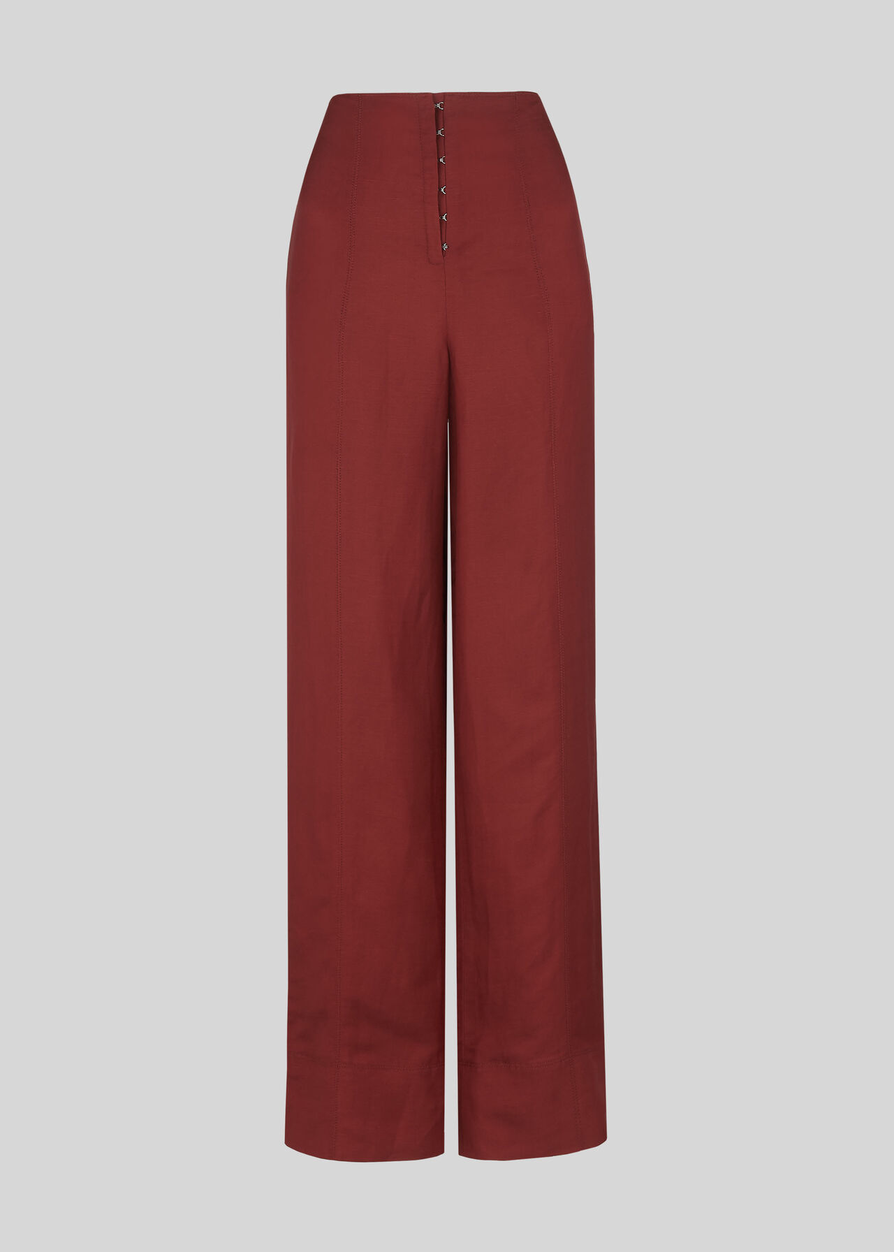 Sakari Corset Trouser Burgundy