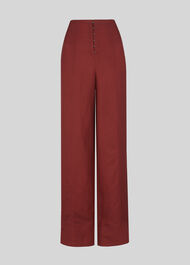 Sakari Corset Trouser Burgundy