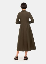 Jean Poplin Shirt Dress
