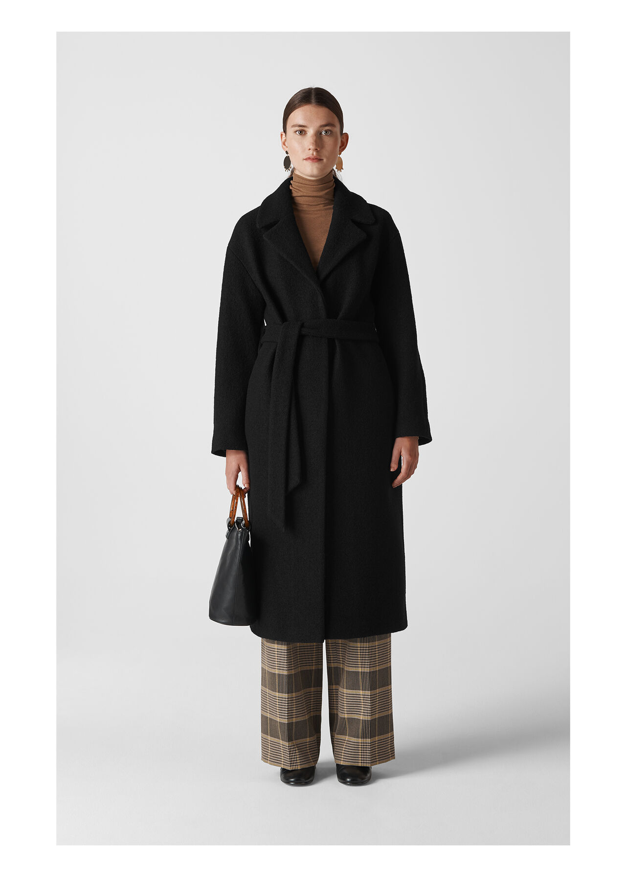 Boiled Wool Coat