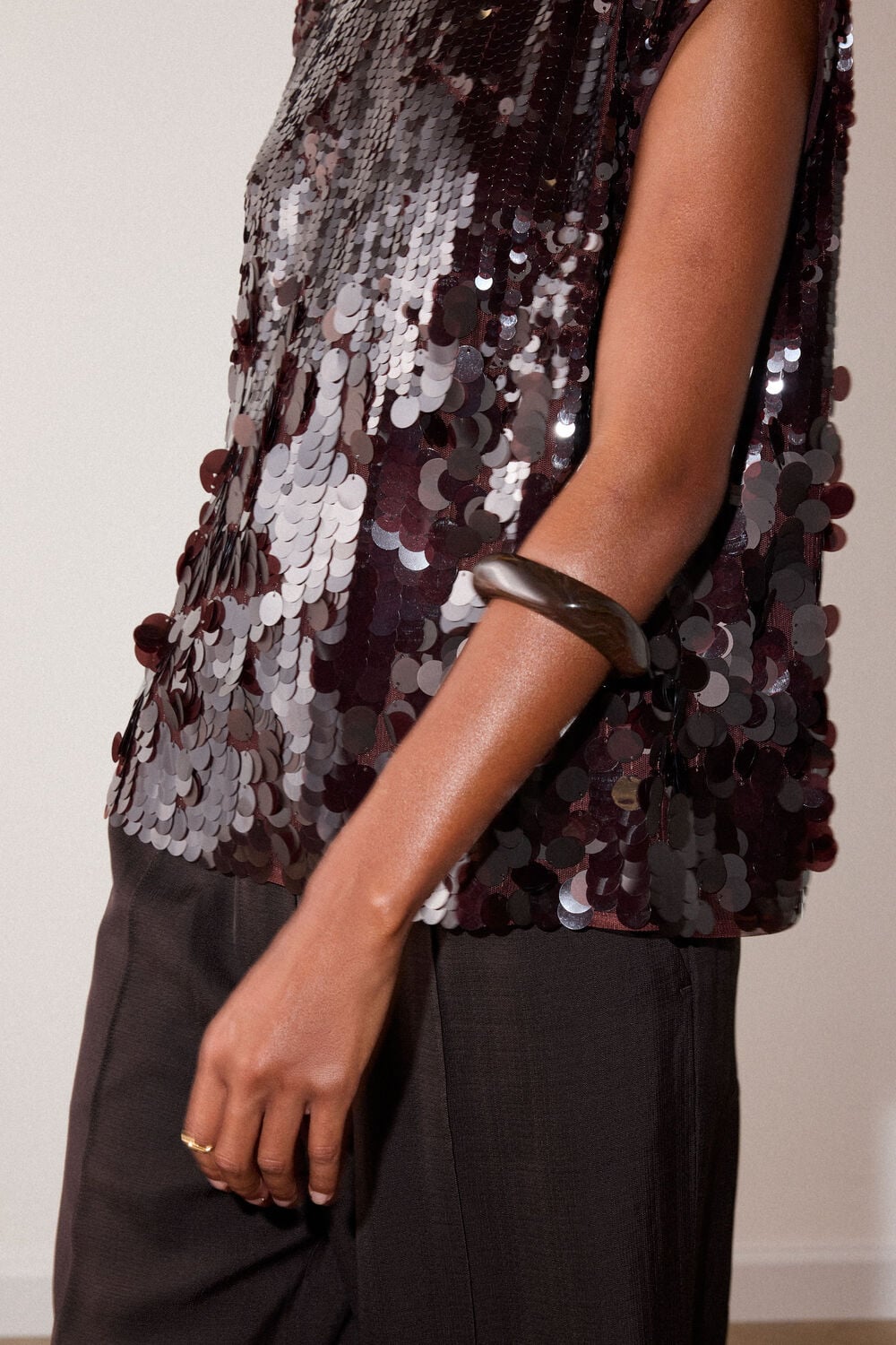 Irregular Chunky Resin Bangle