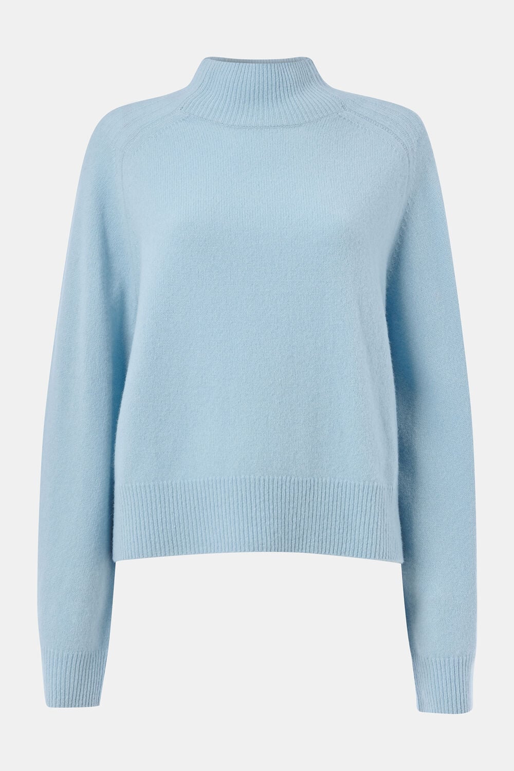 Funnel Neck Wool Knit