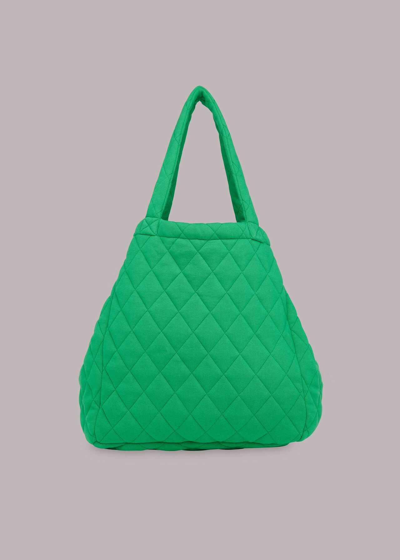 Green Lyle Quilted Tote Bag | WHISTLES