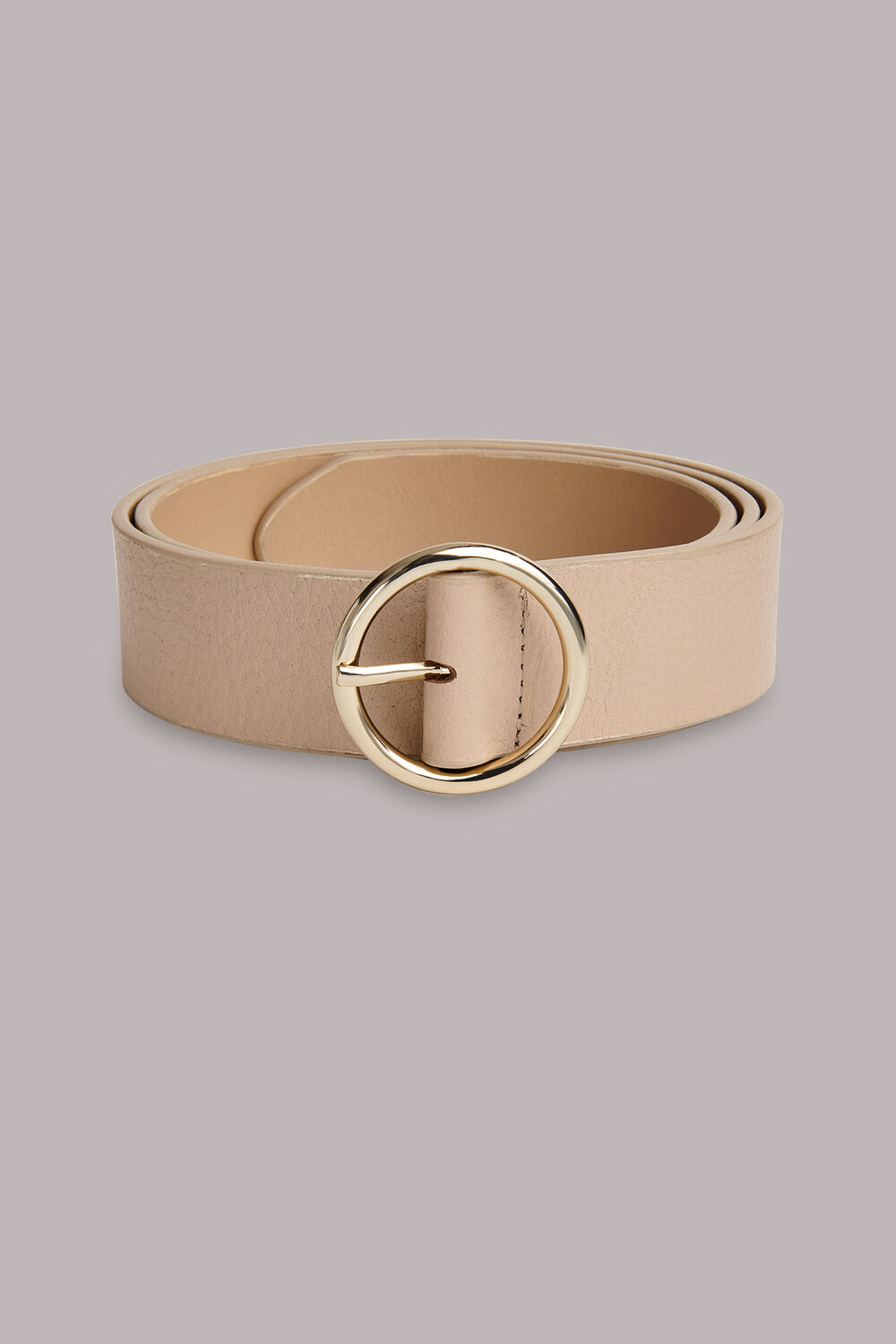 Circle Buckle Belt