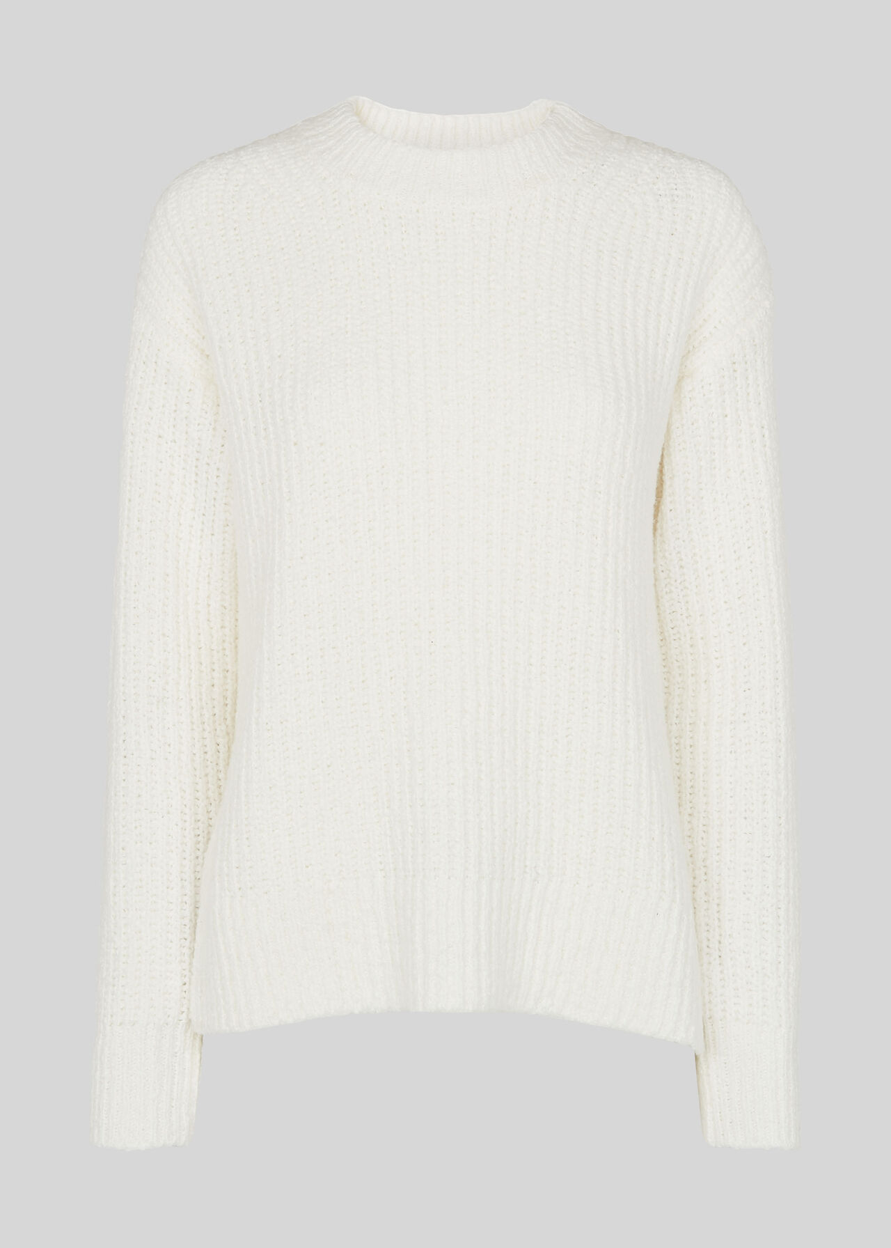 Ivory Madeline Textured Knit | WHISTLES