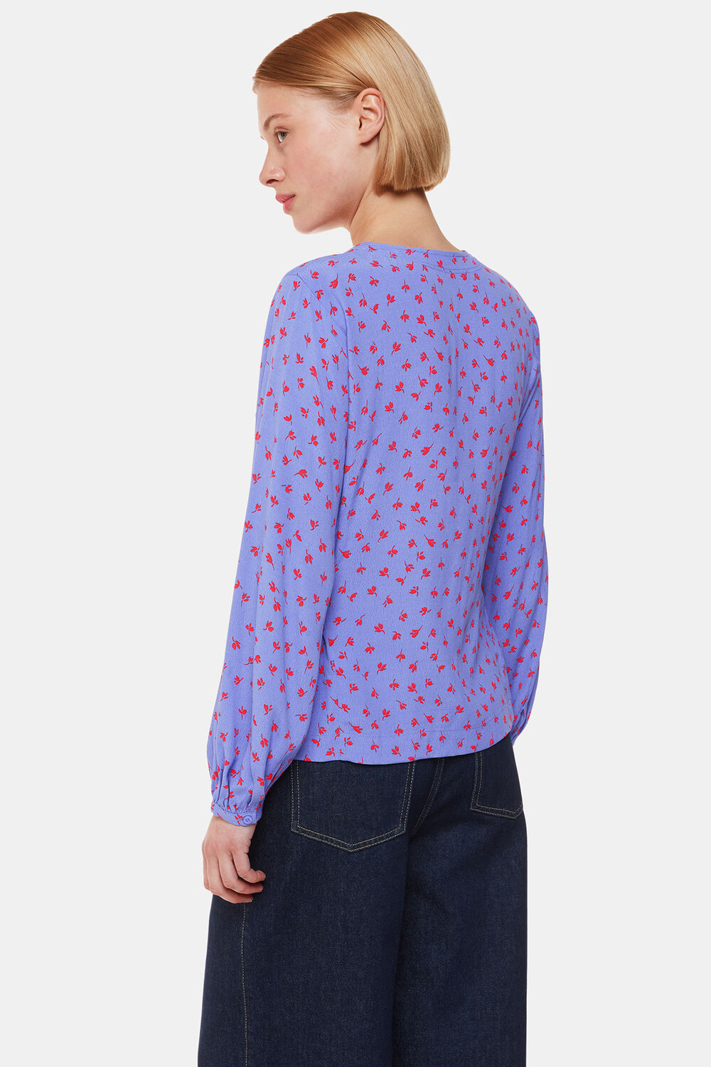 Scattered Petals Blouse