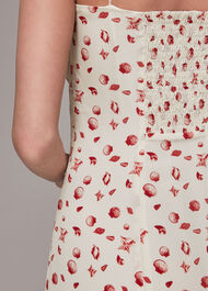Sea Shell Silk Slip Dress