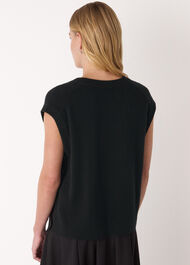 Cashmere V Neck Tank