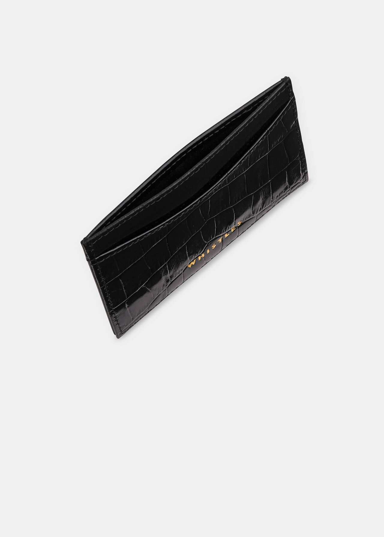 Shiny Croc Card Holder