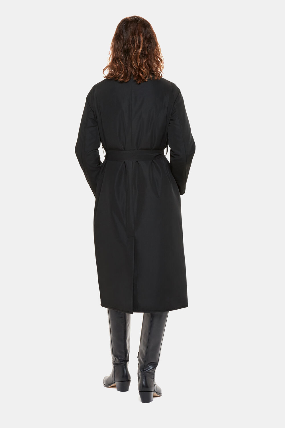 Black Senna Padded Mac