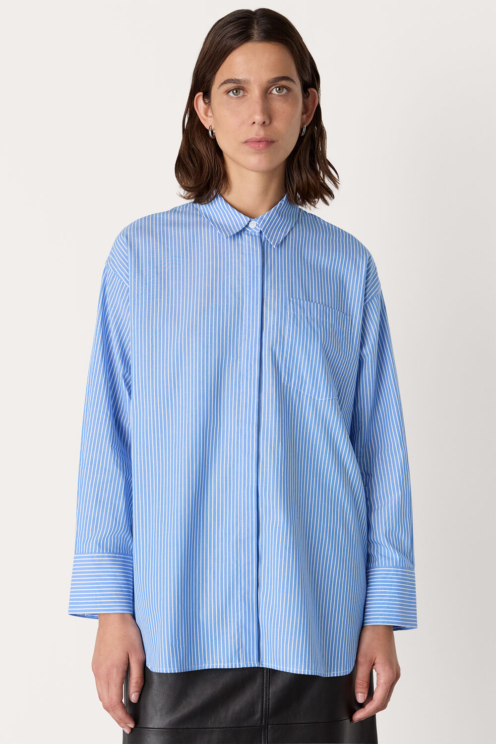 Stripe Oversized Shirt