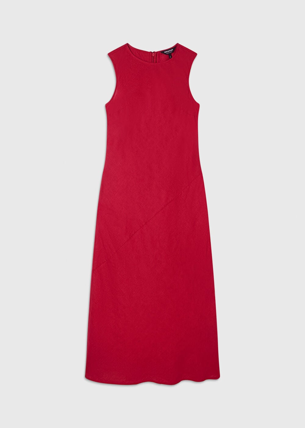 Bias Cut Linen Dress