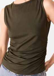 Gathered Side Detail Top