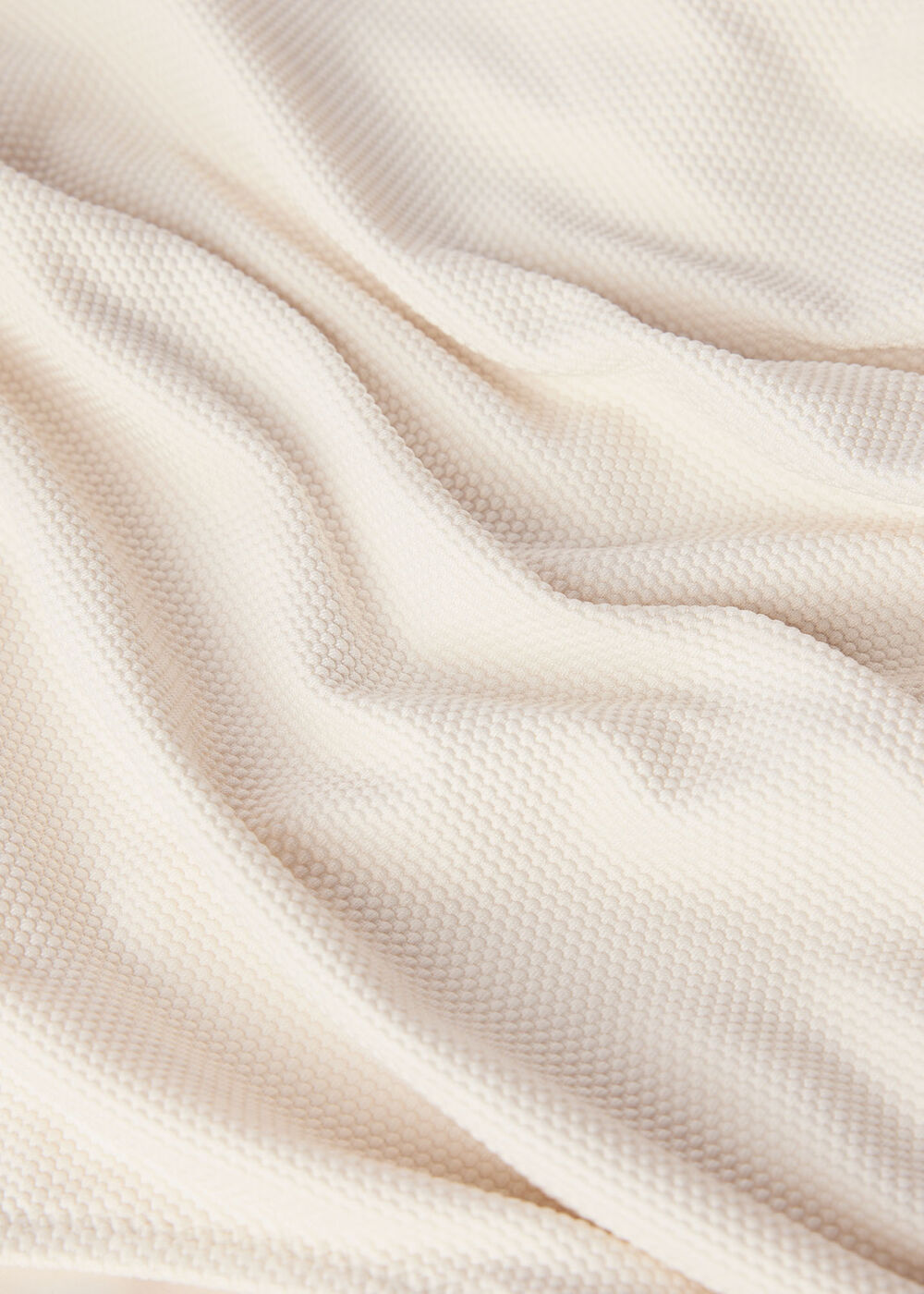 Textured One Shoulder Swimsuit