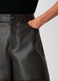 Leather Knee Short
