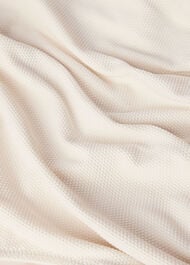 Textured One Shoulder Swimsuit