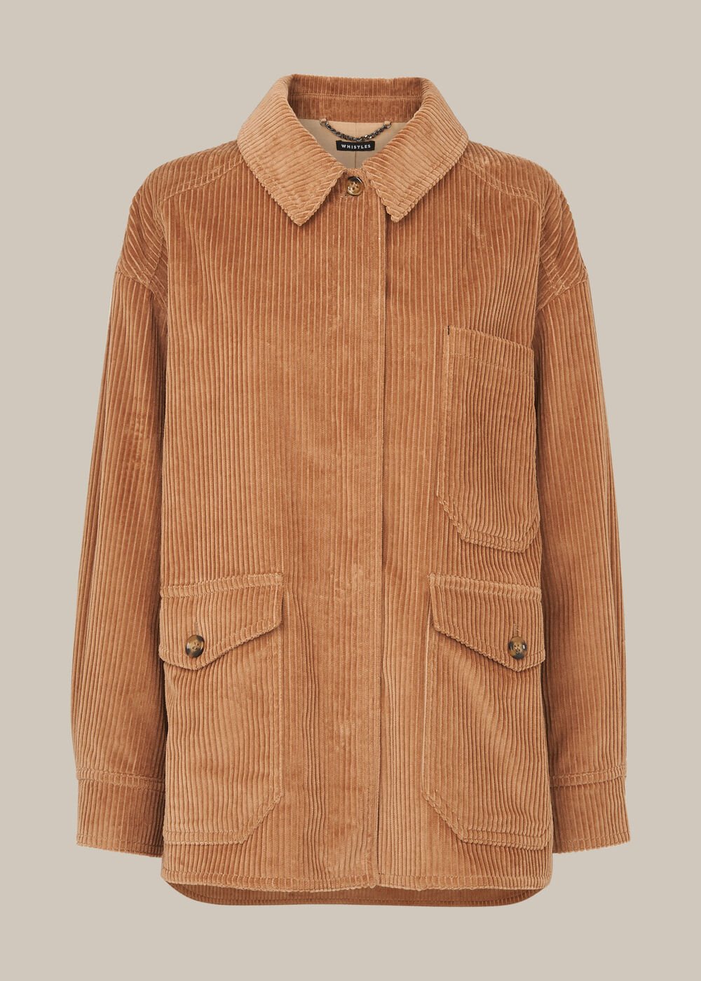 Corduroy Button Up Jacket
