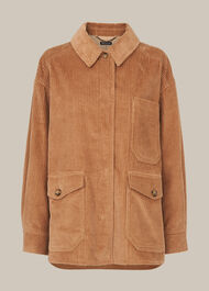 Corduroy Button Up Jacket