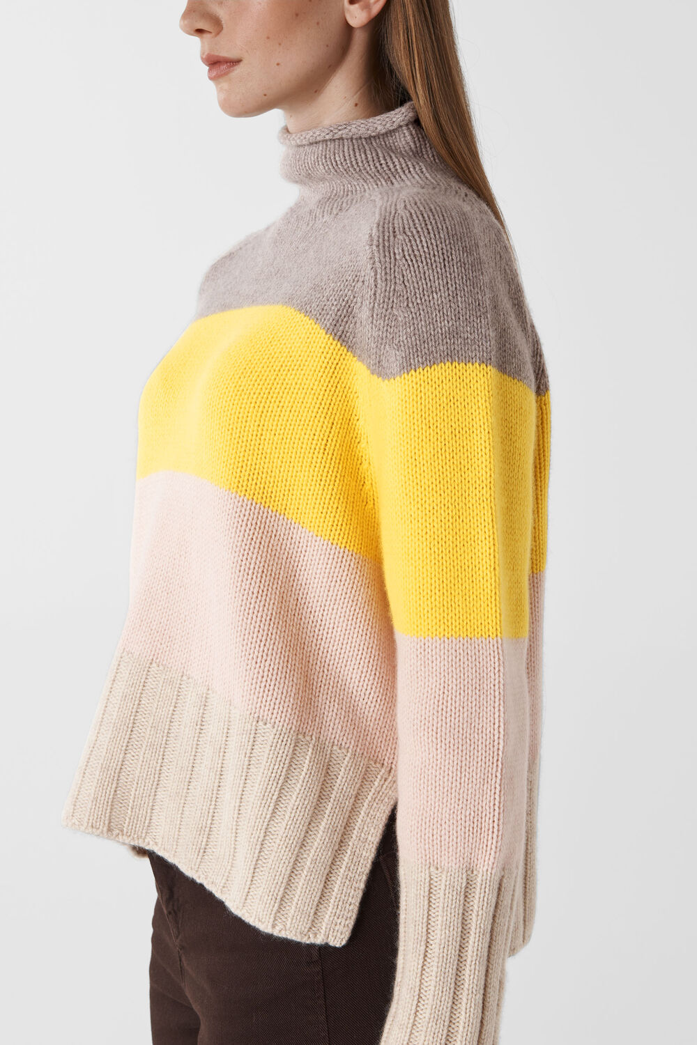 Cashmere Stripe Knit Multicolour