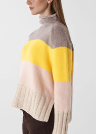 Cashmere Stripe Knit Multicolour