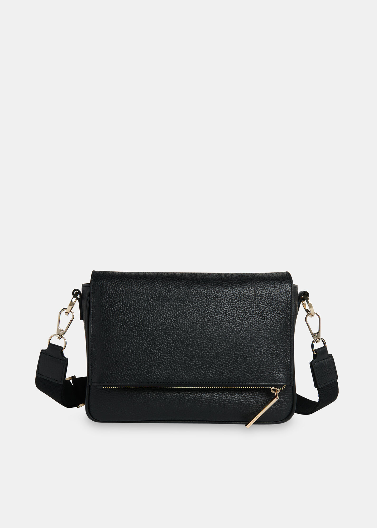 Black Large Bibi Crossbody Bag WHISTLES Whistles US