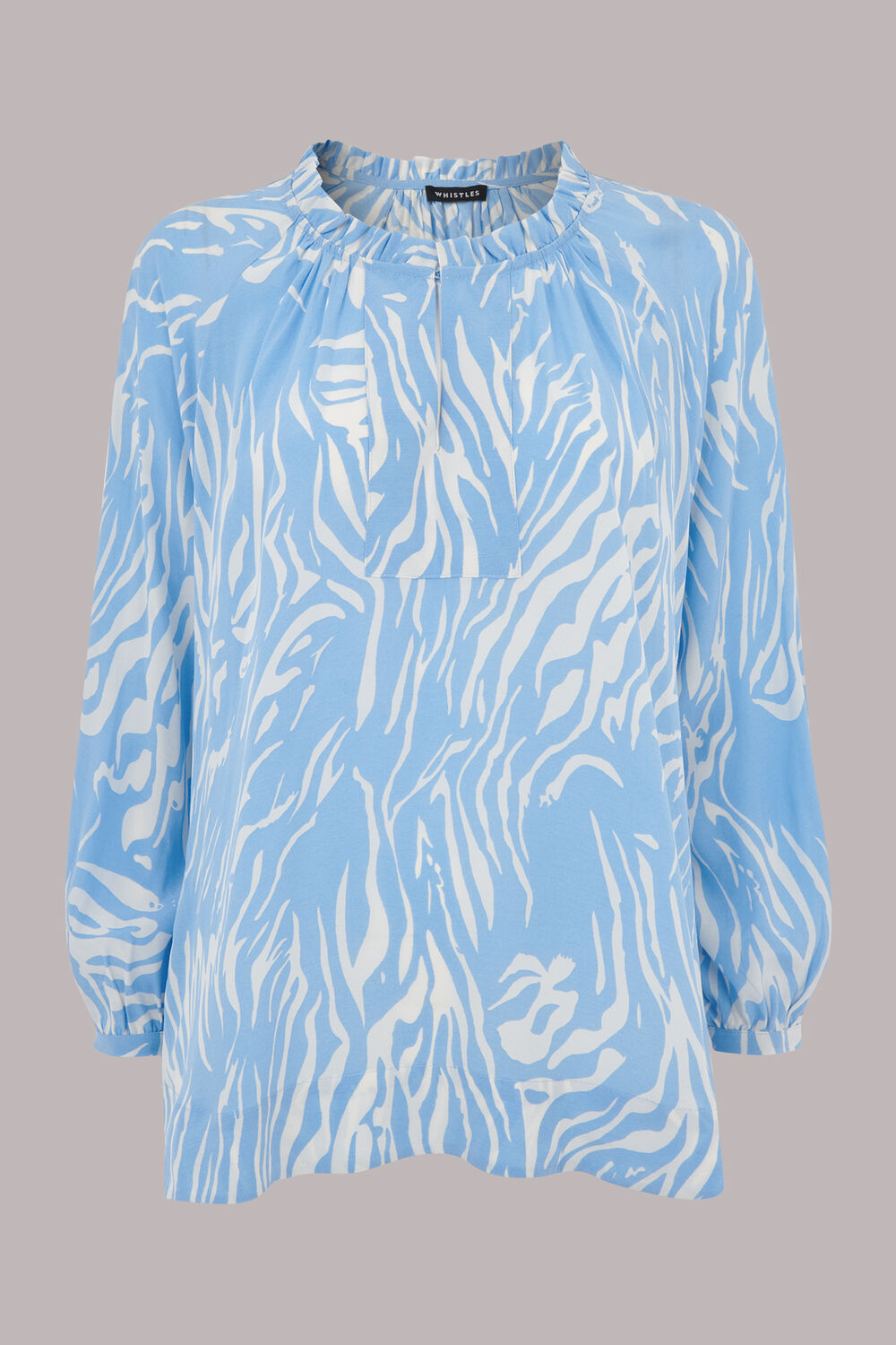 Tiger Print Blouse