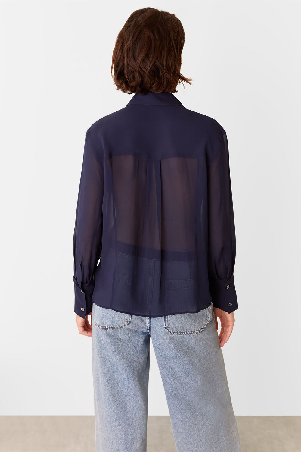 Maya Pintuck Detail Blouse