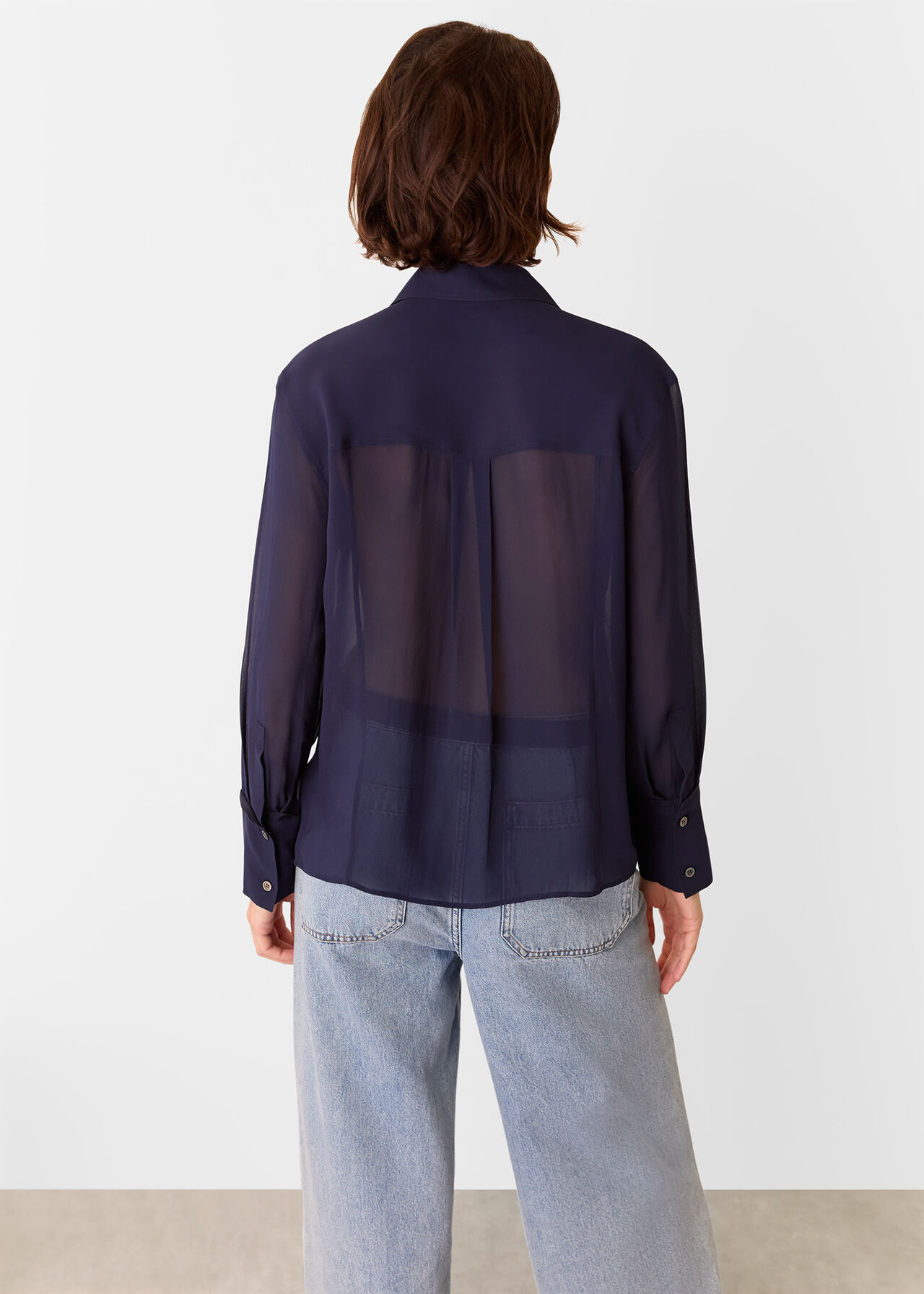 Maya Pintuck Detail Blouse