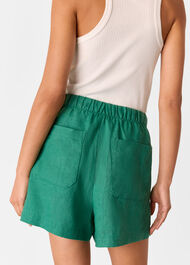 Linen Elasticated Short