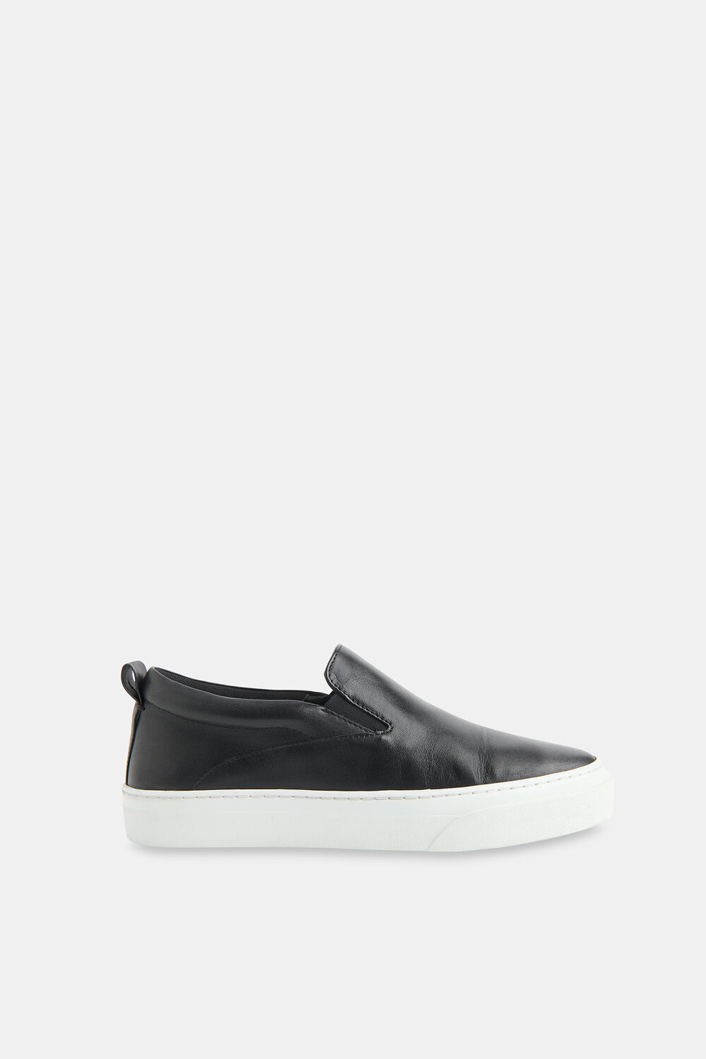 Black Kinsley Slip On Trainer