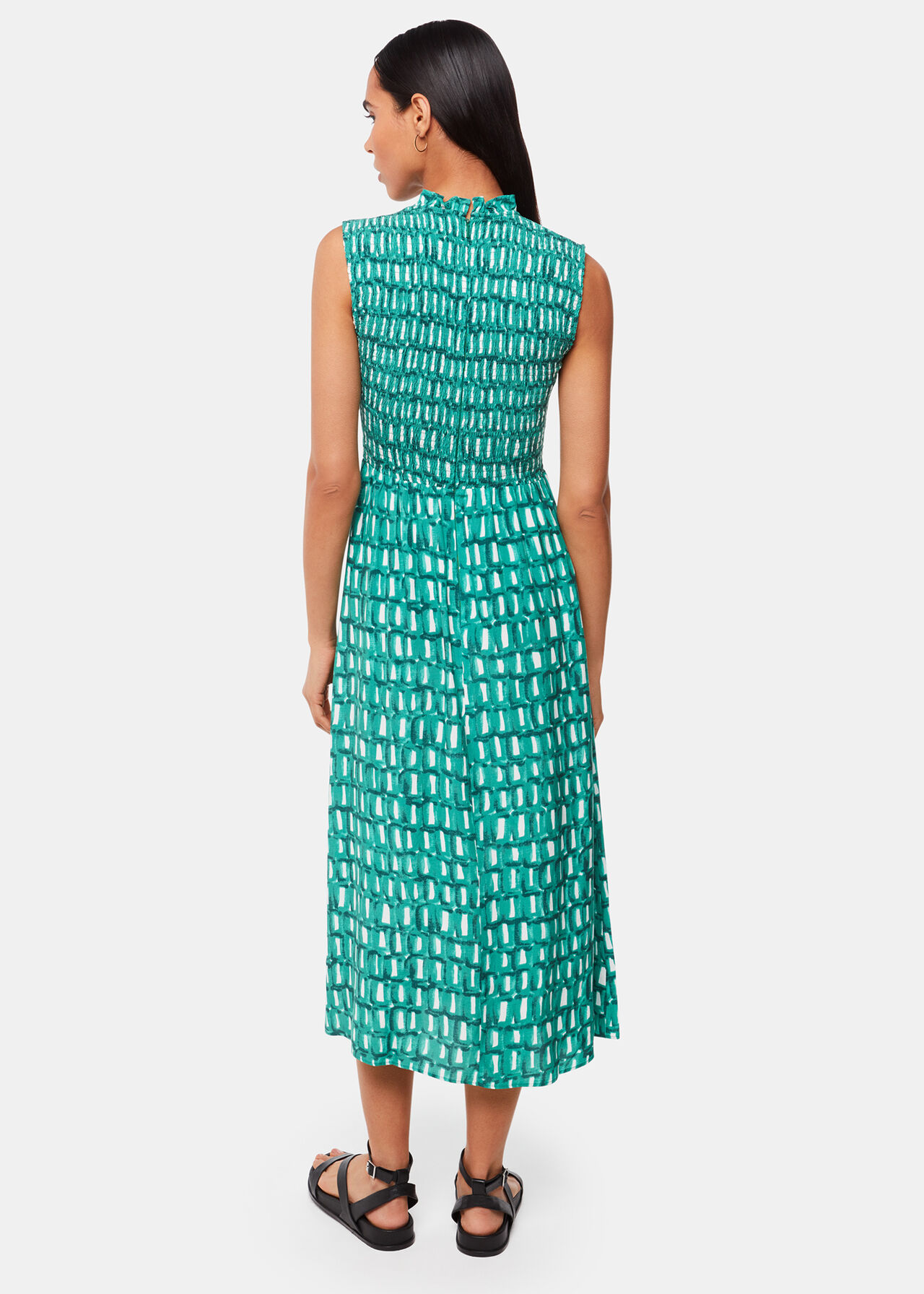 Linked Smudge Heidi Dress