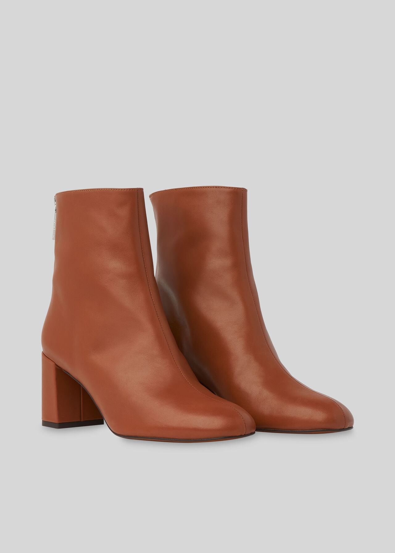 Bartley Back Zip Boot Tan