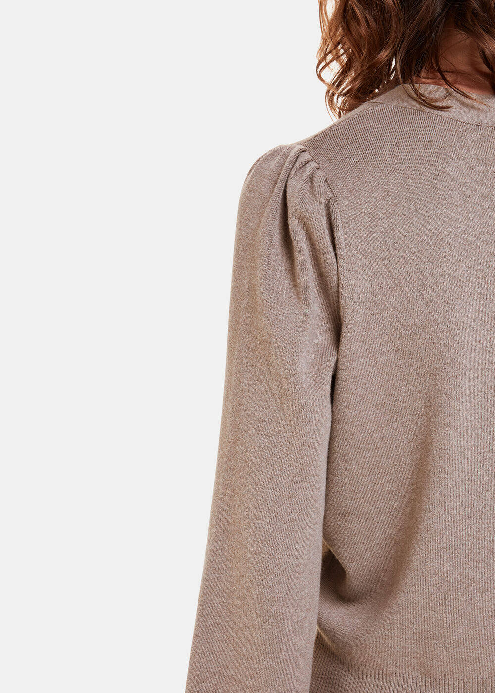 Puff Sleeve Cardigan